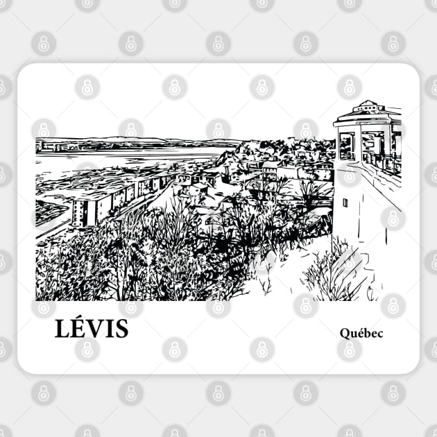 Levis Quebec Sticker by Lakeric